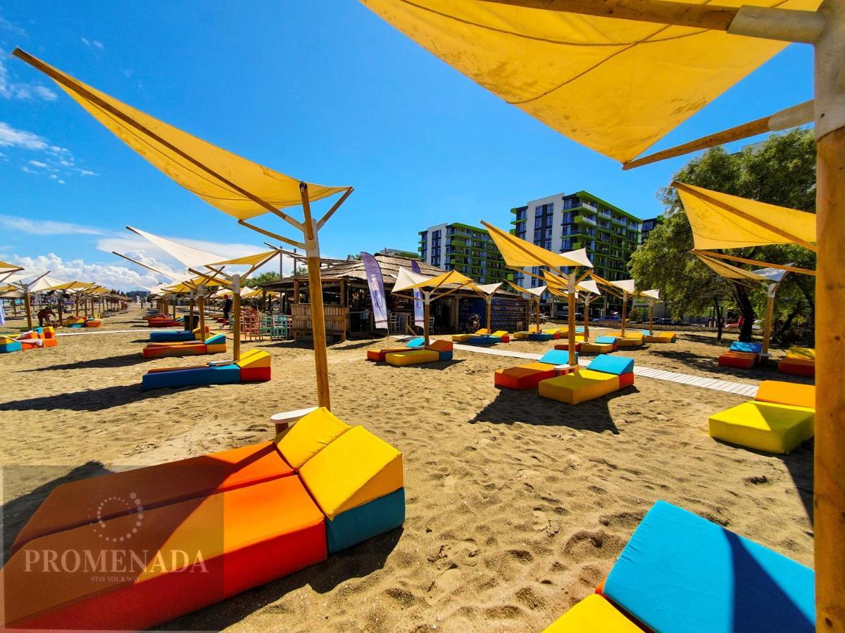 Rebeq Aparthotel Alezzi Beach Năvodari Exterior foto